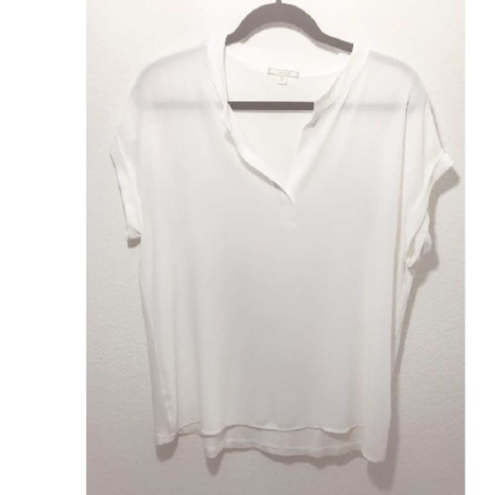 Pleione white blouse